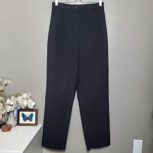 Benard Holtzman Pants Women's Size 10 Black High Waisted Stretchy Harve Bernard